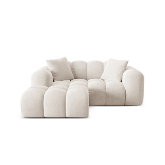 Sofa Puffie (Short corner, mini)(With pouf)